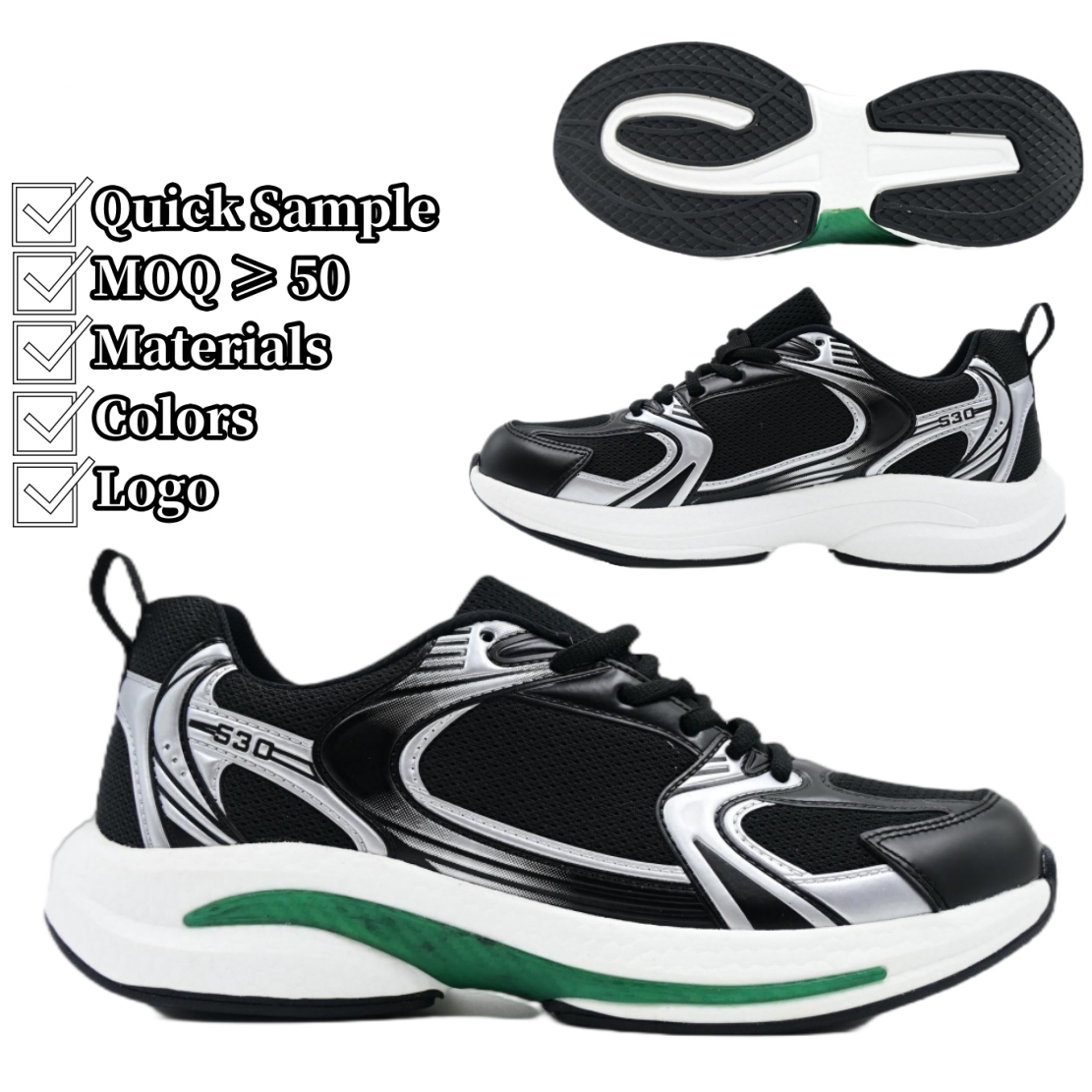 Carina Series Zapatillas Casual y Running Unisex de Malla Transpirable - imagen 1