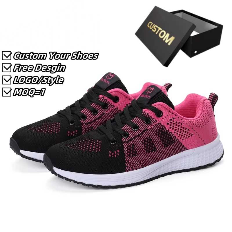 Zapatos Deportivos Mujer Personalizados Transpirables - sin logo 1