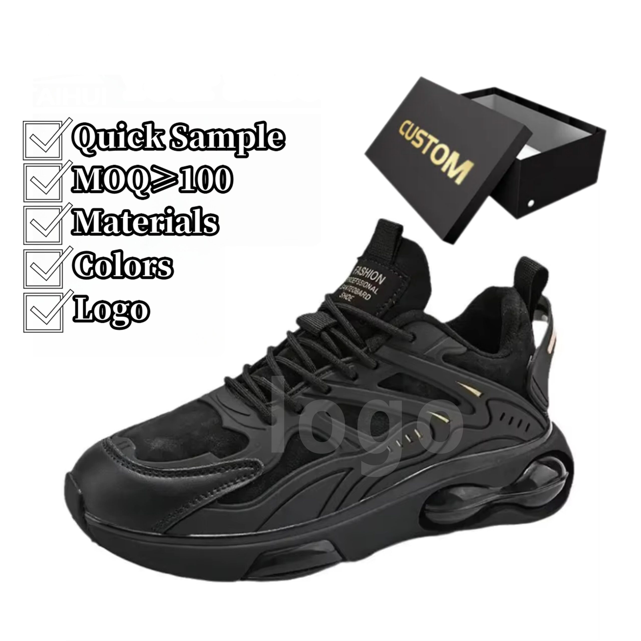 Zapatos Running Basketball Hombre Transpirables de Lona - sin logo 1