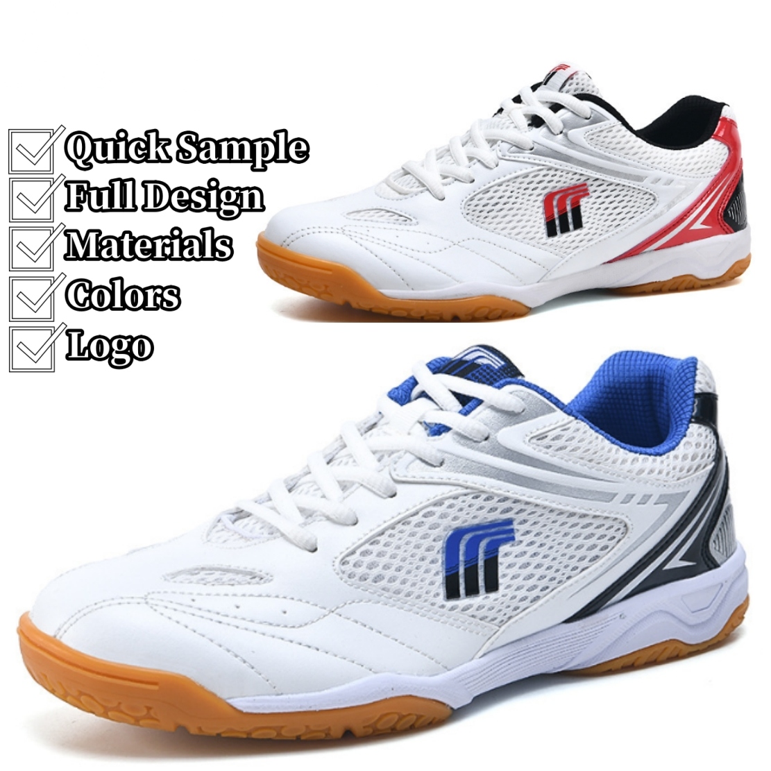 Zapatos Profesionales Unisex para Tenis SEVEN SE-616 - sin logo 1