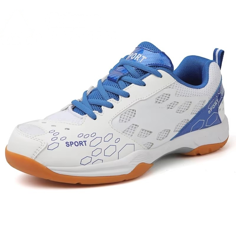 Zapatillas de Bádminton Transpirables con Absorción de Impacto para Hombre - sin logo 1